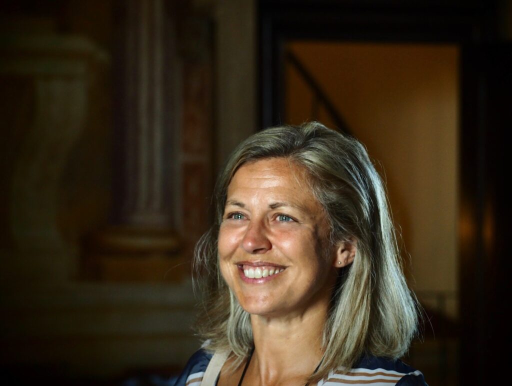 Portrait of Daniela Zarpellon, licensed tour guide in Vicenza